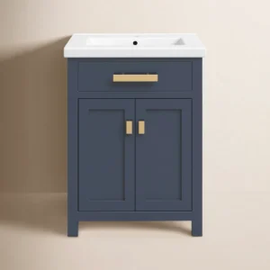 Caitlyn 24'' Single Bathroom Vanity with Ceramic Top